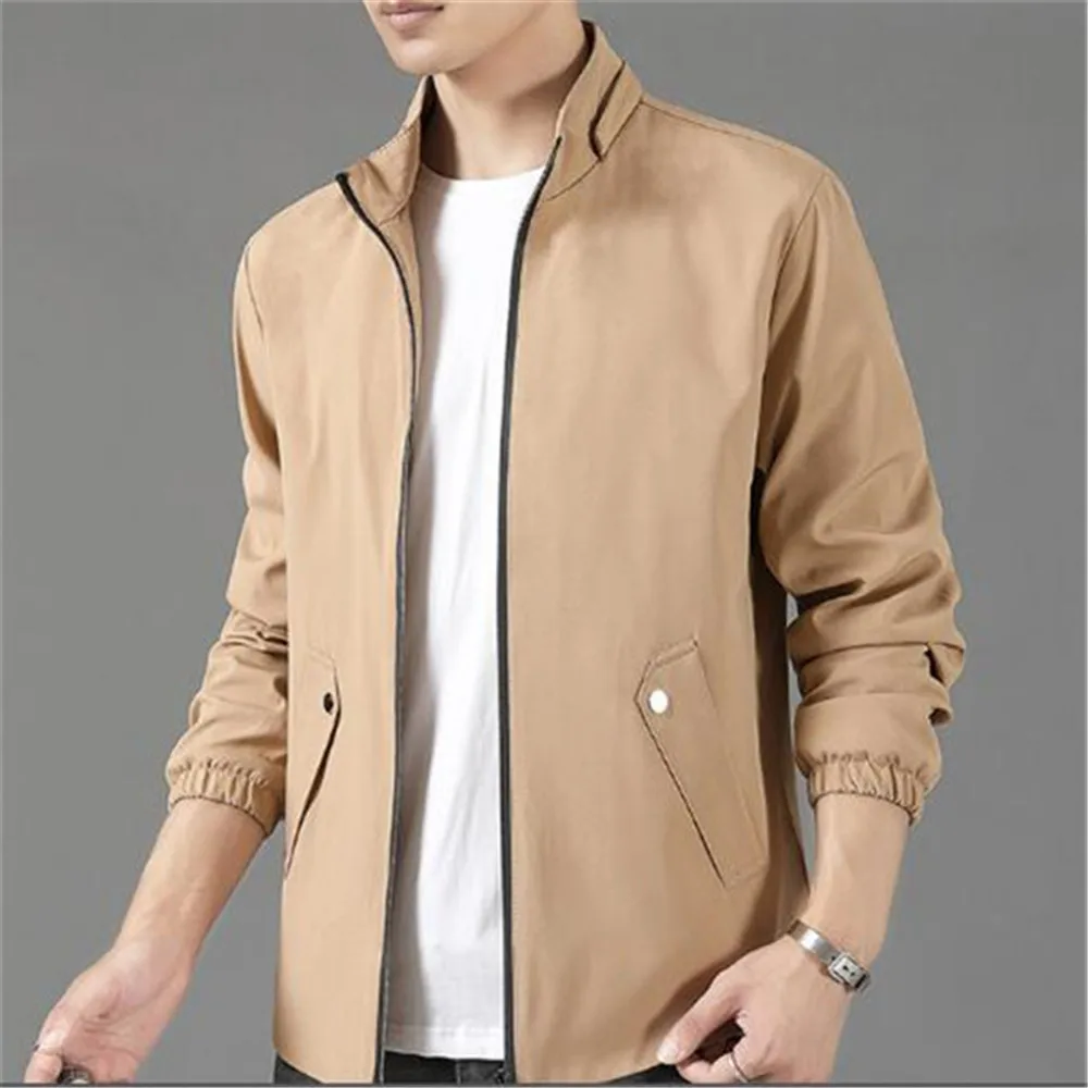 Мужская повседневная куртка с капюшоном в Корейском стиле, Трендовое спортивное пальто, Осень-зима 2020 
Мужская повседневная куртка с капюшоном в Корейском стиле, Трендовое спортивное пальто, Осень-зима 2020