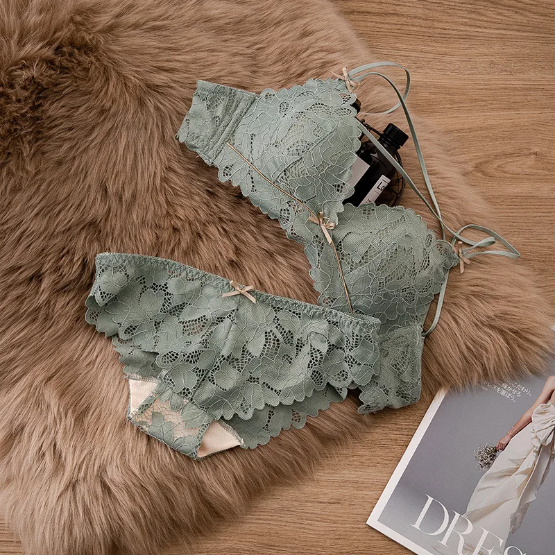 Wriufred Lace no steel ring gather underwear set women adjusted comfortable breathable breastfeeding girl's bra and panties set
Wriufred Lace no steel ring gather underwear set women adjusted comfortable breathable breastfeeding girl's bra and panties set