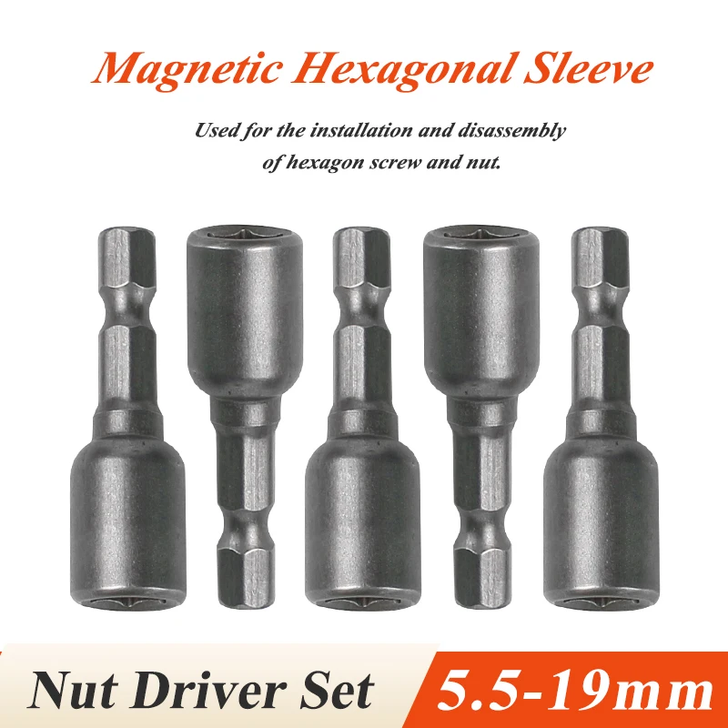 1/5PCS Socket Head Multifunctional Universal Sleeve Socket Adapter Drill BIts Set Hex Shank Nozzles Nut Driver Set Screwdriver
1/5PCS Socket Head Multifunctional Universal Sleeve Socket Adapter Drill BIts Set Hex Shank Nozzles Nut Driver Set Screwdriver