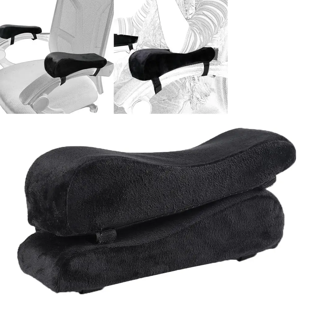 Chair Armrest Pads (2 Pack) Memory Foam Home/Office Chair Arm Cover
Chair Armrest Pads (2 Pack) Memory Foam Home/Office Chair Arm Cover