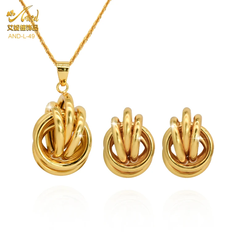 ANIID Necklace Sets For Women Earrings And Hawaiian Jewelry Gold 24K Plated Bridal Nigerian Wedding Ethiopian Ladies
ANIID Necklace Sets For Women Earrings And Hawaiian Jewelry Gold 24K Plated Bridal Nigerian Wedding Ethiopian Ladies