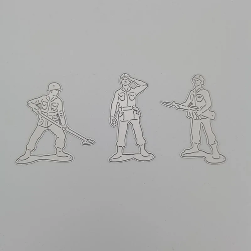 Soldier New Design Craft Metal Cutting Die Scrapbooking Album Paper DIY Card Craft Embossing Die Cuts
Soldier New Design Craft Metal Cutting Die Scrapbooking Album Paper DIY Card Craft Embossing Die Cuts