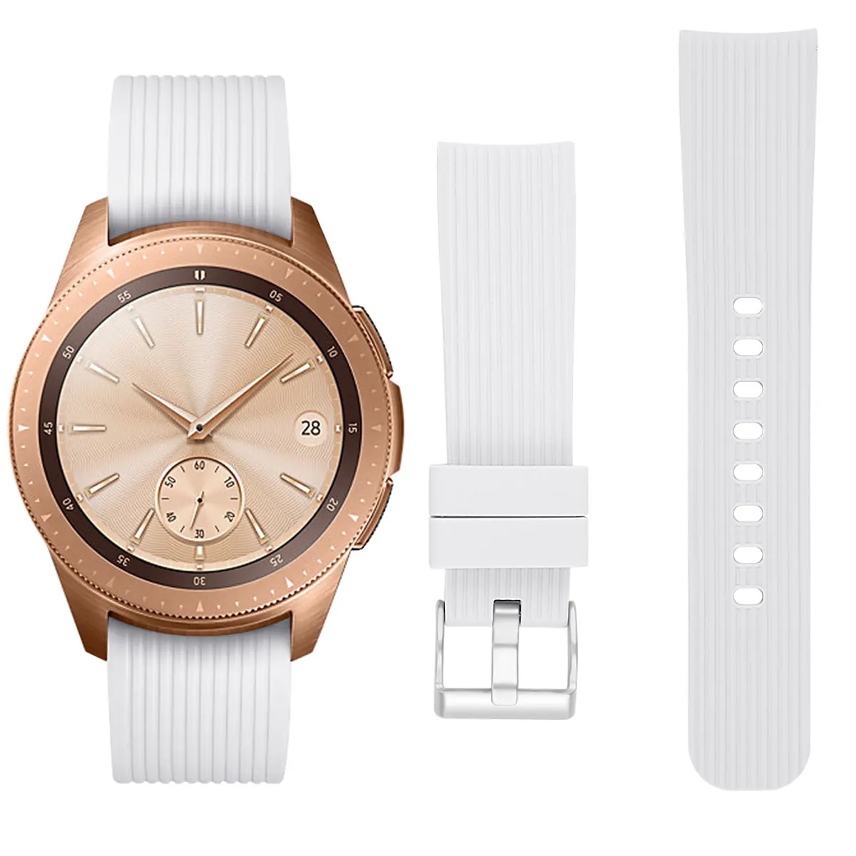 Watch Strap For Samsung Galaxy Band 42mm Soft Silicone Watchband Bracelet | Электроника