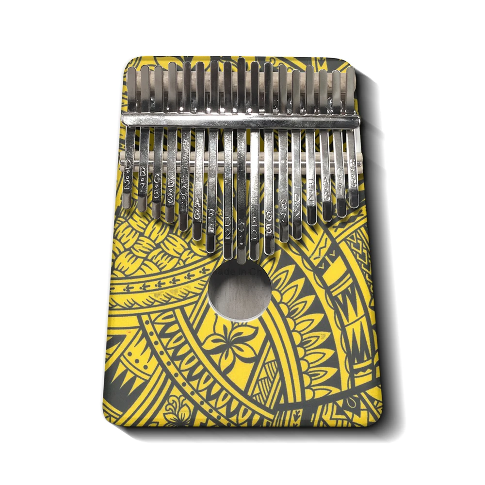 17 Keys Thumb Piano Kalimba Hawaiian Polynesian Tahiti Art Print Portable Musical Instrument Solid Wood Mbira With Tune Hammer
17 Keys Thumb Piano Kalimba Hawaiian Polynesian Tahiti Art Print Portable Musical Instrument Solid Wood Mbira With Tune Hammer