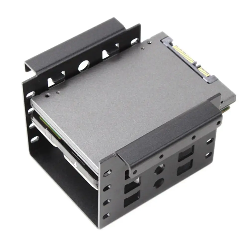 

2.5inch to 3.5inch HDD Case SATA SAS Hard Drive Adapter Mounting Bracket Dock SSD Tray Holder 3.5" to 2.5" Hard Drive Case