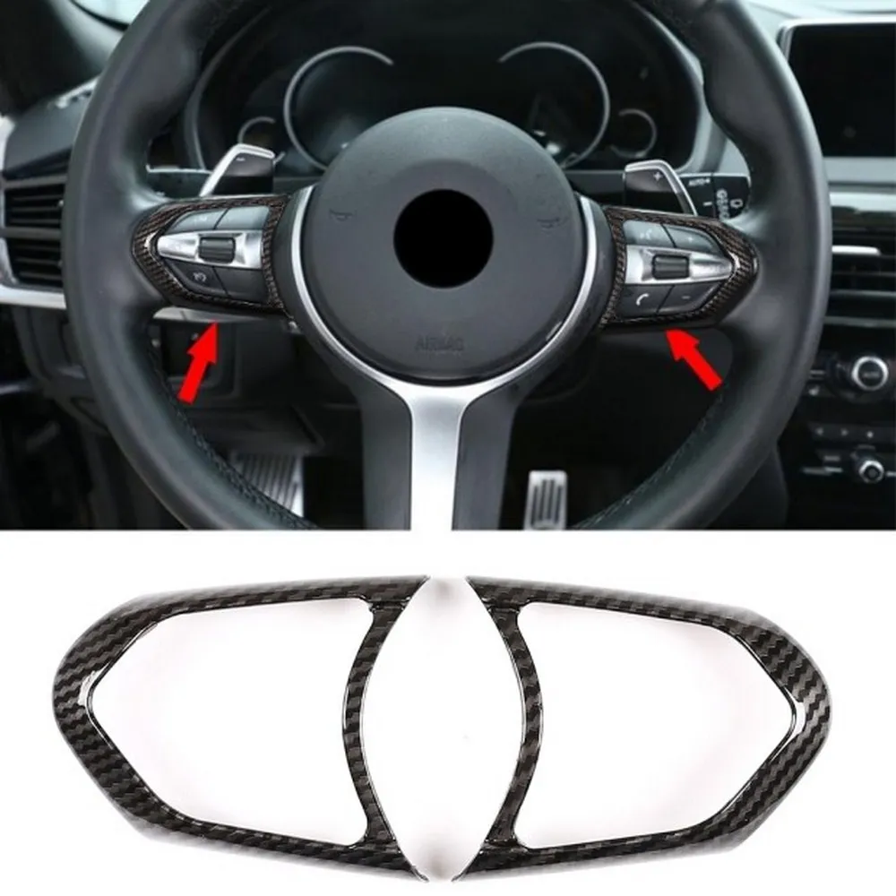 Отделка карбонового рулевого колеса для BMW F20 F22 F21 F30 F32 F33 F36 F06 F12 F13 X5 F15 X6 F16 M