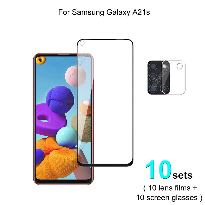 10 комплектов для Samsung Galaxy A21s защита для экрана защитное закаленное стекло Взрывозащищенная и пленка для объектива камеры
10 комплектов для Samsung Galaxy A21s защита для экрана защитное закаленное стекло Взрывозащищенная и пленка для объектива камеры