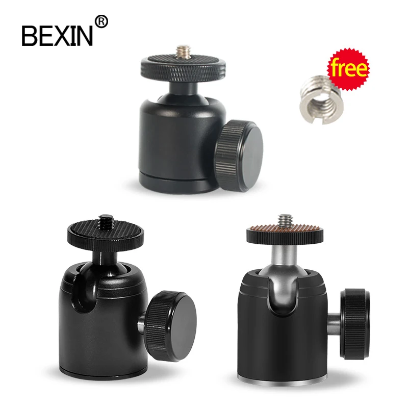 Panoramic 360 Degree Rotation Swivel dslr Camera tripod Head adapter Tripod Mount ballhead Mini Ball Head for Canon Nikon sony
Panoramic 360 Degree Rotation Swivel dslr Camera tripod Head adapter Tripod Mount ballhead Mini Ball Head for Canon Nikon sony