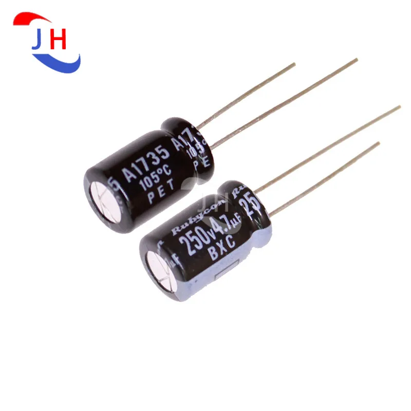 20PCS Aluminum Electrolytic Capacitor 250v4.7uf 8*11.5 BXC High Frequency Long life 3.5mm Pin Distance 250V 4.7UF
20PCS Aluminum Electrolytic Capacitor 250v4.7uf 8*11.5 BXC High Frequency Long life 3.5mm Pin Distance 250V 4.7UF