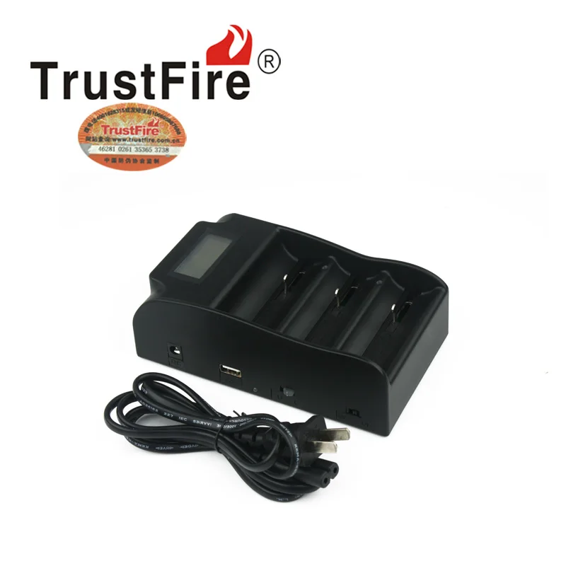 TrustFire TR-008 3CH Battery Charger 3.0V 4.2V 18650 25500 26650 26700 32650 Lithium Multifunctional Batteries Charger
TrustFire TR-008 3CH Battery Charger 3.0V 4.2V 18650 25500 26650 26700 32650 Lithium Multifunctional Batteries Charger