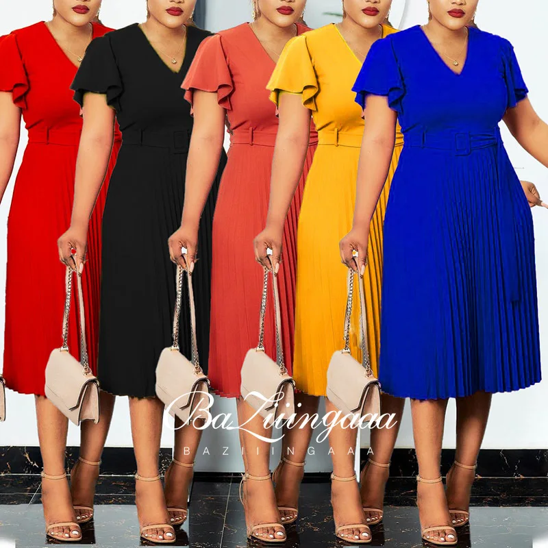BAZIIINGAAA Plus Size Evening Dresses Women With Long Sleeve V Neck Polyester Fabric is Stretch Fashion Women Clothes Dresses
BAZIIINGAAA Plus Size Evening Dresses Women With Long Sleeve V Neck Polyester Fabric is Stretch Fashion Women Clothes Dresses