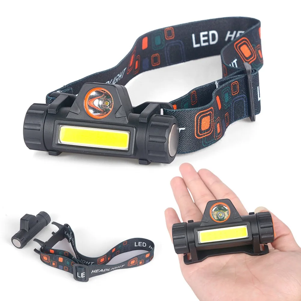 Waterproof LED Headlamp Super Bright Head Torch USB Rechargeable Q5 Glare/COB Glare Headlight For Camping Hiking Night Fishing
Waterproof LED Headlamp Super Bright Head Torch USB Rechargeable Q5 Glare/COB Glare Headlight For Camping Hiking Night Fishing