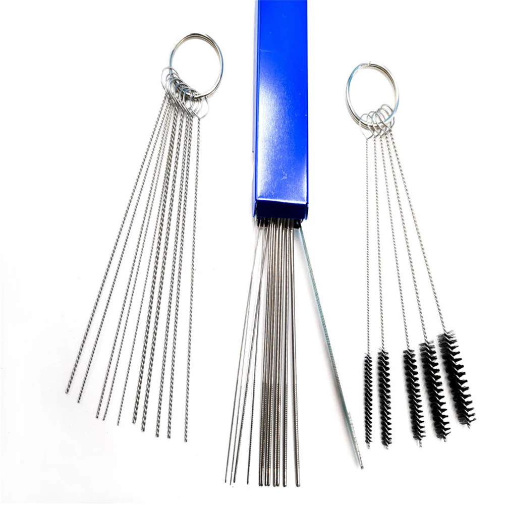 Repair Tool Carburetor Airbrush Spray Gun Nozzle Cleaning Kit Needle & Brush Set Cabon Jet Cleaner Remove Nozzle Paint Dirt Tube
Repair Tool Carburetor Airbrush Spray Gun Nozzle Cleaning Kit Needle & Brush Set Cabon Jet Cleaner Remove Nozzle Paint Dirt Tube