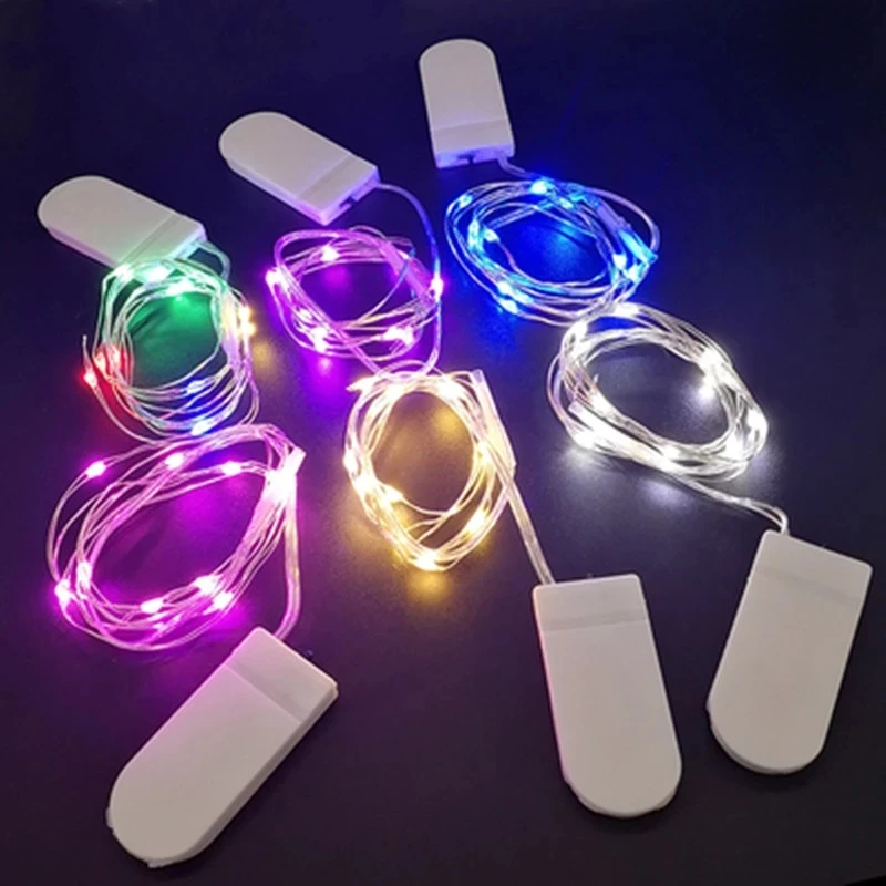 Mini LED String light 2M Silver Wire Fairy Lights for Garland Home Christmas Wedding Party Decoration Powered by CR2032 Battery
Mini LED String light 2M Silver Wire Fairy Lights for Garland Home Christmas Wedding Party Decoration Powered by CR2032 Battery