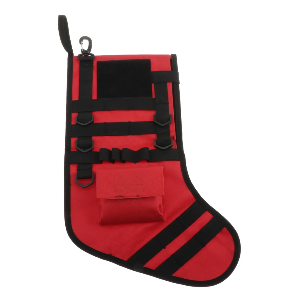 High Quantity Waterproof Molle Christmas Stockings Hanging Bag with Handle New Year Socks
High Quantity Waterproof Molle Christmas Stockings Hanging Bag with Handle New Year Socks