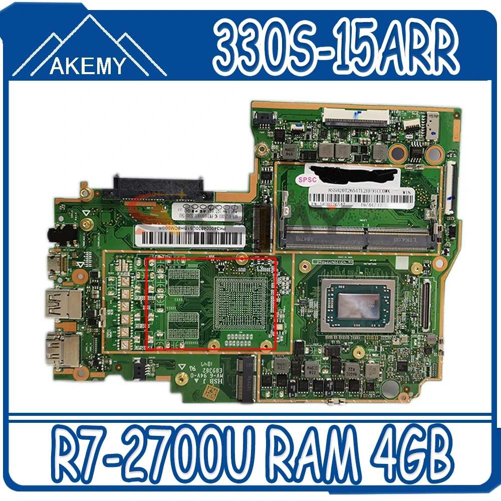 Материнская плата для ноутбука Lenovo 330S-15ARR, 4 Гб DDR4, протестирована на 100%, новый продукт
Материнская плата для ноутбука Lenovo 330S-15ARR, 4 Гб DDR4, протестирована на 100%, новый продукт