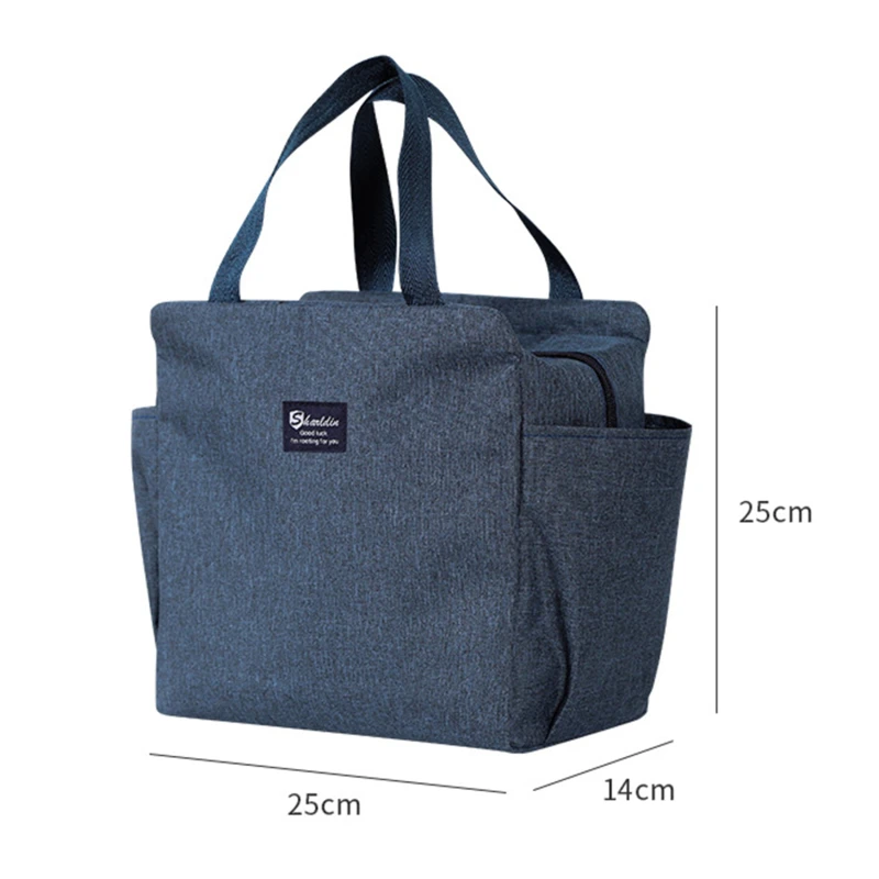 Portable Lunch Bag New Thermal Insulated Lunch Box Tote Cooler Handbag Bento Pouch Dinner Container School Food Storage Bags
Portable Lunch Bag New Thermal Insulated Lunch Box Tote Cooler Handbag Bento Pouch Dinner Container School Food Storage Bags