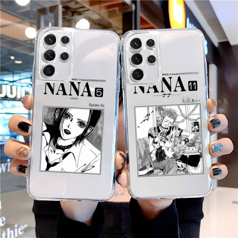 NaNa osaki Phone Case For Samsung A 51 50 52 12 21s 31 40 70 71 note S 20 10 21 ultra plus fe clear coque shell
NaNa osaki Phone Case For Samsung A 51 50 52 12 21s 31 40 70 71 note S 20 10 21 ultra plus fe clear coque shell