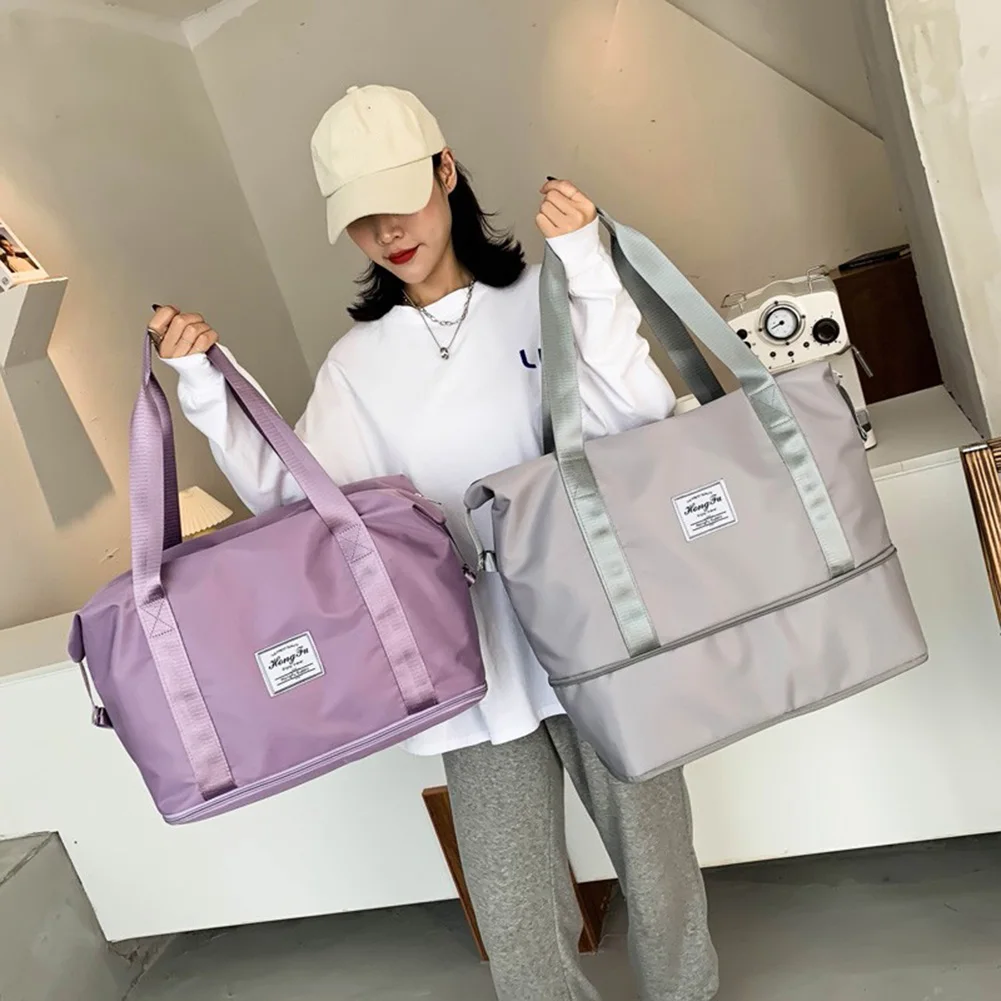 Large capacity folding travel bag Foldable Large Capacity Women Gym Bags Shoulder Bag Women Training Travel Handle Handbag Yoga
Large capacity folding travel bag Foldable Large Capacity Women Gym Bags Shoulder Bag Women Training Travel Handle Handbag Yoga