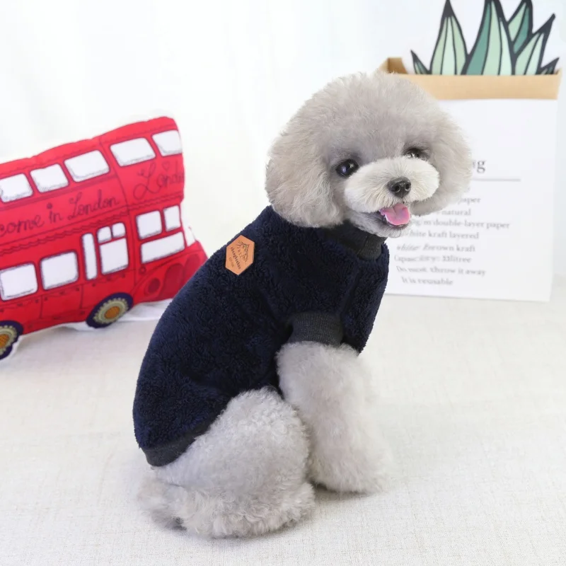 Winter Puppy Dogs Shirt Jacket Warm Fleece Pet Dog Clothes Solid Color Pet Coat French Bulldog Pullover Camouflage Dog Clothing
Winter Puppy Dogs Shirt Jacket Warm Fleece Pet Dog Clothes Solid Color Pet Coat French Bulldog Pullover Camouflage Dog Clothing