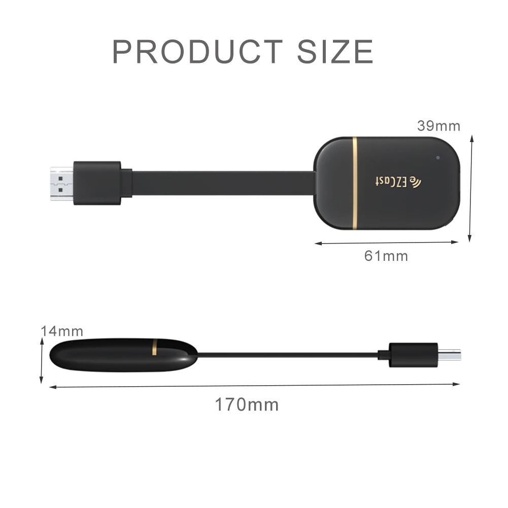 WiFi Display Dongle 4K Wireless HDMI 5G Screen Mirroring Adapter For IOS Android TV Mac Support Airplay DLNA Miracast Receiver
WiFi Display Dongle 4K Wireless HDMI 5G Screen Mirroring Adapter For IOS Android TV Mac Support Airplay DLNA Miracast Receiver