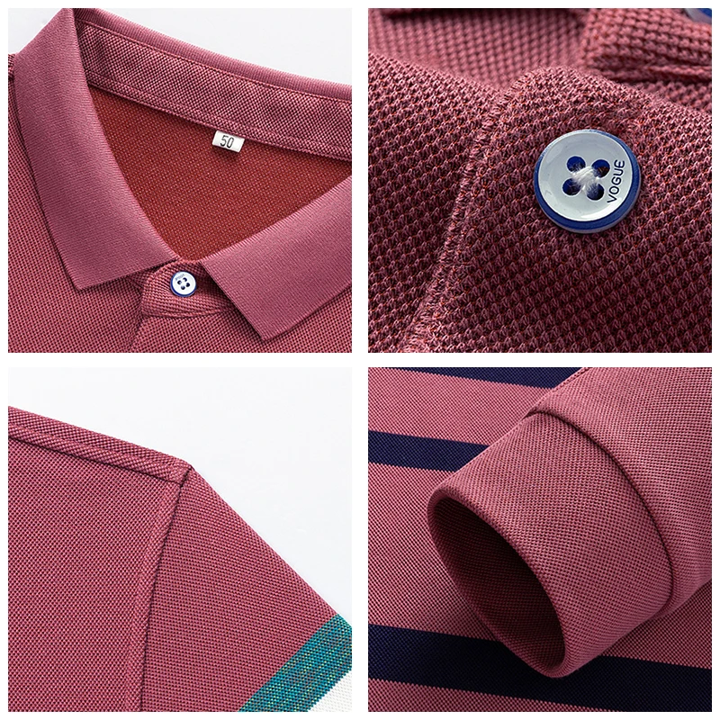 CHAIFENKO 2020 New Autumn Stripe Long Sleeve Polo Shirt Men Fashion Slim Casual Top Tee Men High Quality Business Men Polo Shirt
CHAIFENKO 2020 New Autumn Stripe Long Sleeve Polo Shirt Men Fashion Slim Casual Top Tee Men High Quality Business Men Polo Shirt