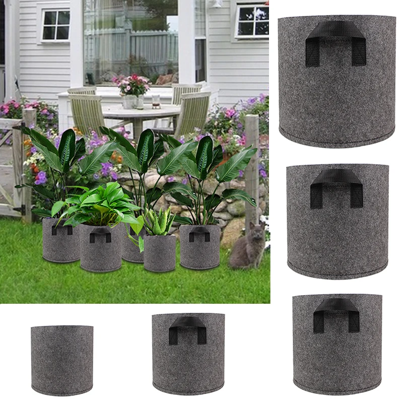 1/2/3/5/7/10 Gallon Garden Plant Grow Bags Vegetable Flower Pot Planter Diy Round Potato Garden Pot Plant Growing Bag Tools New
1/2/3/5/7/10 Gallon Garden Plant Grow Bags Vegetable Flower Pot Planter Diy Round Potato Garden Pot Plant Growing Bag Tools New