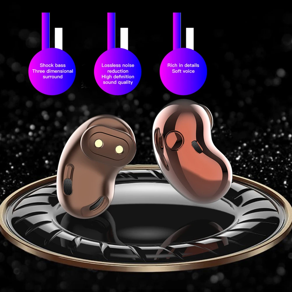 Bluetooth Earphones Wireless Earbuds Lightweight TWS Stereo Earphones Touch Control with Charging Box
Bluetooth Earphones Wireless Earbuds Lightweight TWS Stereo Earphones Touch Control with Charging Box