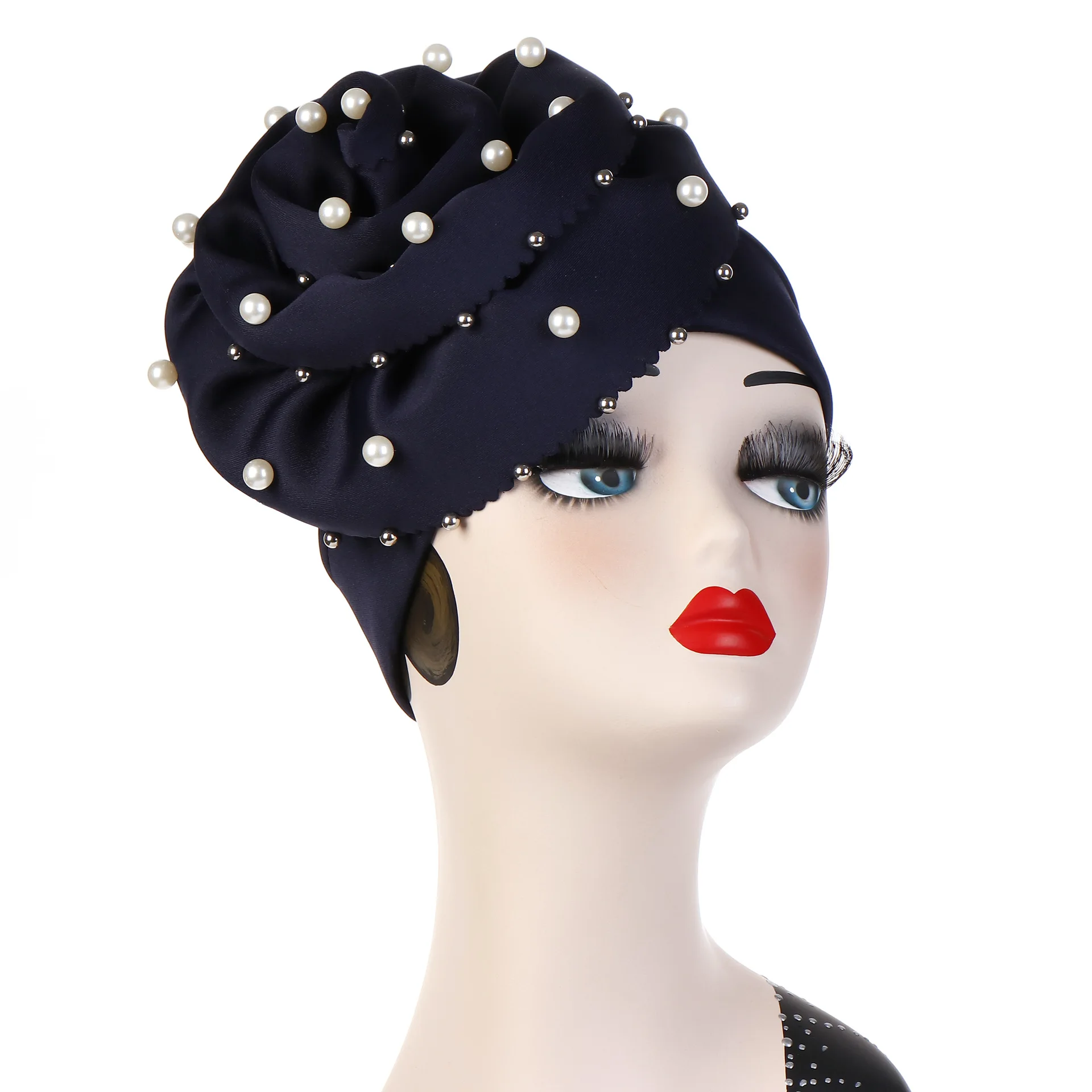New Fashion Pearl Big Flower Muslim Hat Bead Floral Hats Cancer Chemo Cap Hair Care Women 7 Colors Casual Summer 2020
New Fashion Pearl Big Flower Muslim Hat Bead Floral Hats Cancer Chemo Cap Hair Care Women 7 Colors Casual Summer 2020