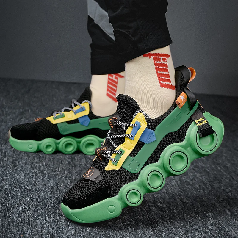 Men Running Sneakers White Green Orange Stylish Shoes Man Anti-Slippery Athletic Shoes for Male Luxury Brand Sport Shoes Mens
Men Running Sneakers White Green Orange Stylish Shoes Man Anti-Slippery Athletic Shoes for Male Luxury Brand Sport Shoes Mens