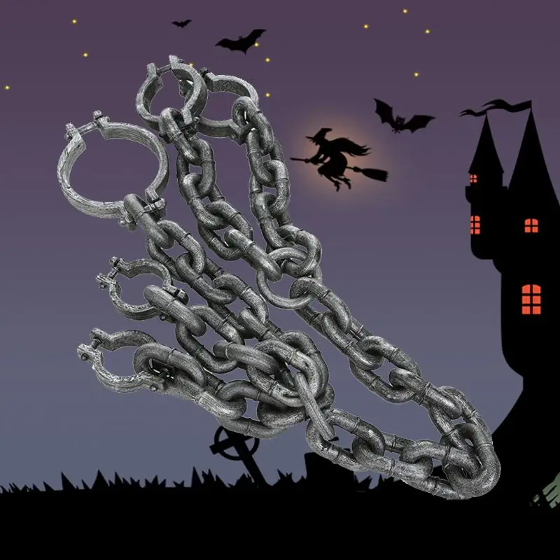 Q0KF Halloween Plastic Handcuffs Shackles Iron Chain Big Iron Ball Crew Acting Props Prisoner Dress Up Props Handcuffs Shackles
Q0KF Halloween Plastic Handcuffs Shackles Iron Chain Big Iron Ball Crew Acting Props Prisoner Dress Up Props Handcuffs Shackles