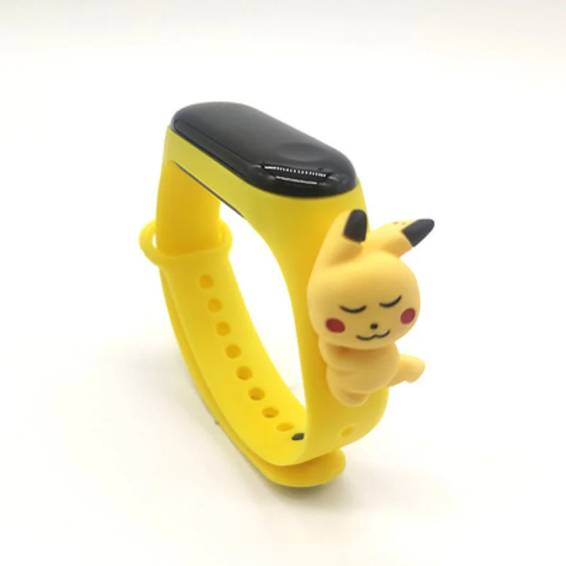 Детские часы Pikachu, водонепроницаемые часы-браслет с аниме фигурками, спортивные светодиодные часы, игрушки для мальчиков и девочек, студенч... 
Детские часы Pikachu, водонепроницаемые часы-браслет с аниме фигурками, спортивные светодиодные часы, игрушки для мальчиков и девочек, студенч...