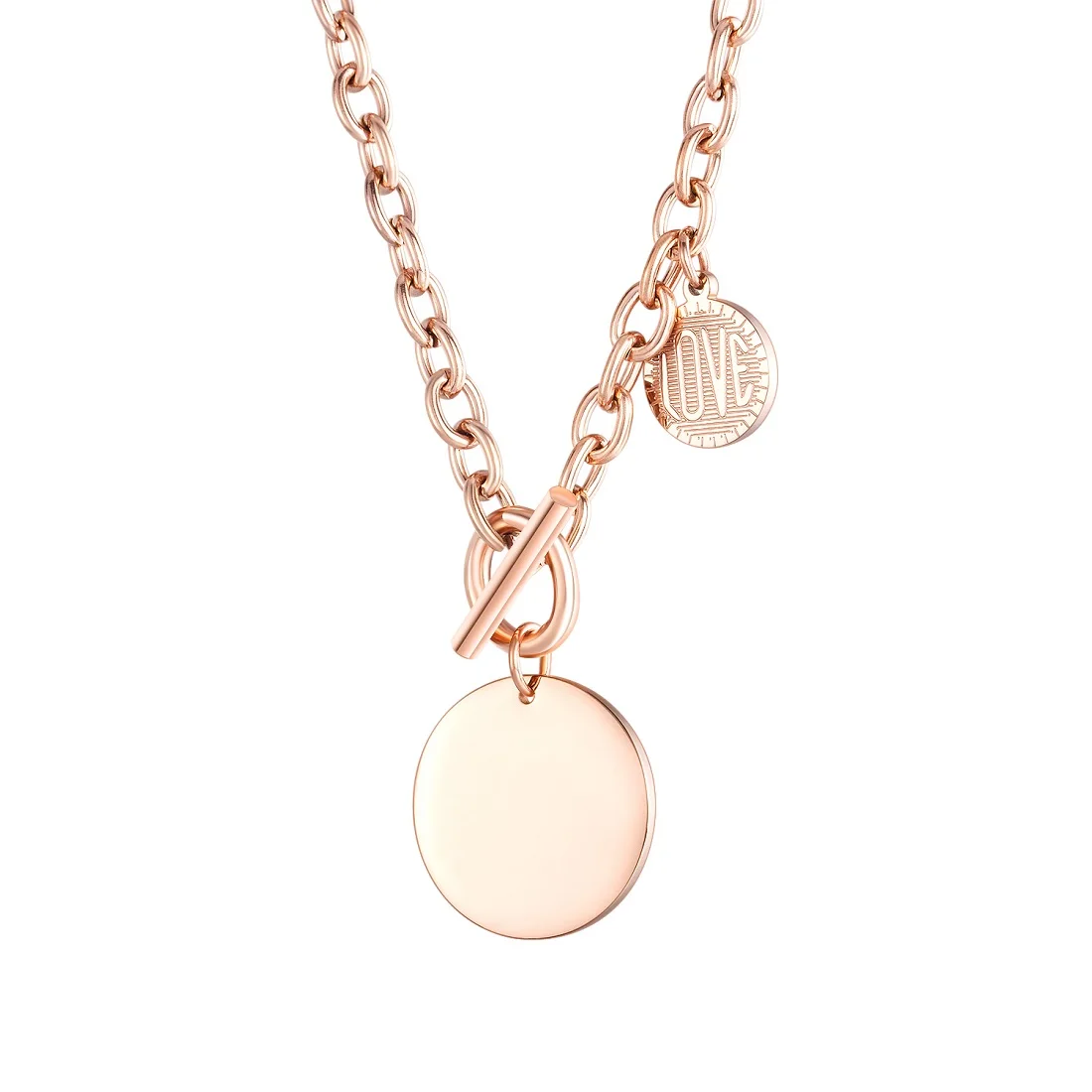 FATE LOVE Fashion Jewelry Hiphop Rock Beautiful Stainless Steel Princess Women Big Necklace & Pendant
FATE LOVE Fashion Jewelry Hiphop Rock Beautiful Stainless Steel Princess Women Big Necklace & Pendant