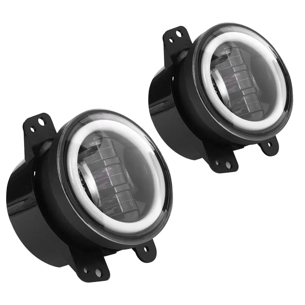 NEW Modified Lamp Angel Eyes 2PCS for Jeep Wrangler Dodge Chrysler Cherokee Working Lamp Hi-Lo Beam Turn Signal 4 Inch Car
NEW Modified Lamp Angel Eyes 2PCS for Jeep Wrangler Dodge Chrysler Cherokee Working Lamp Hi-Lo Beam Turn Signal 4 Inch Car