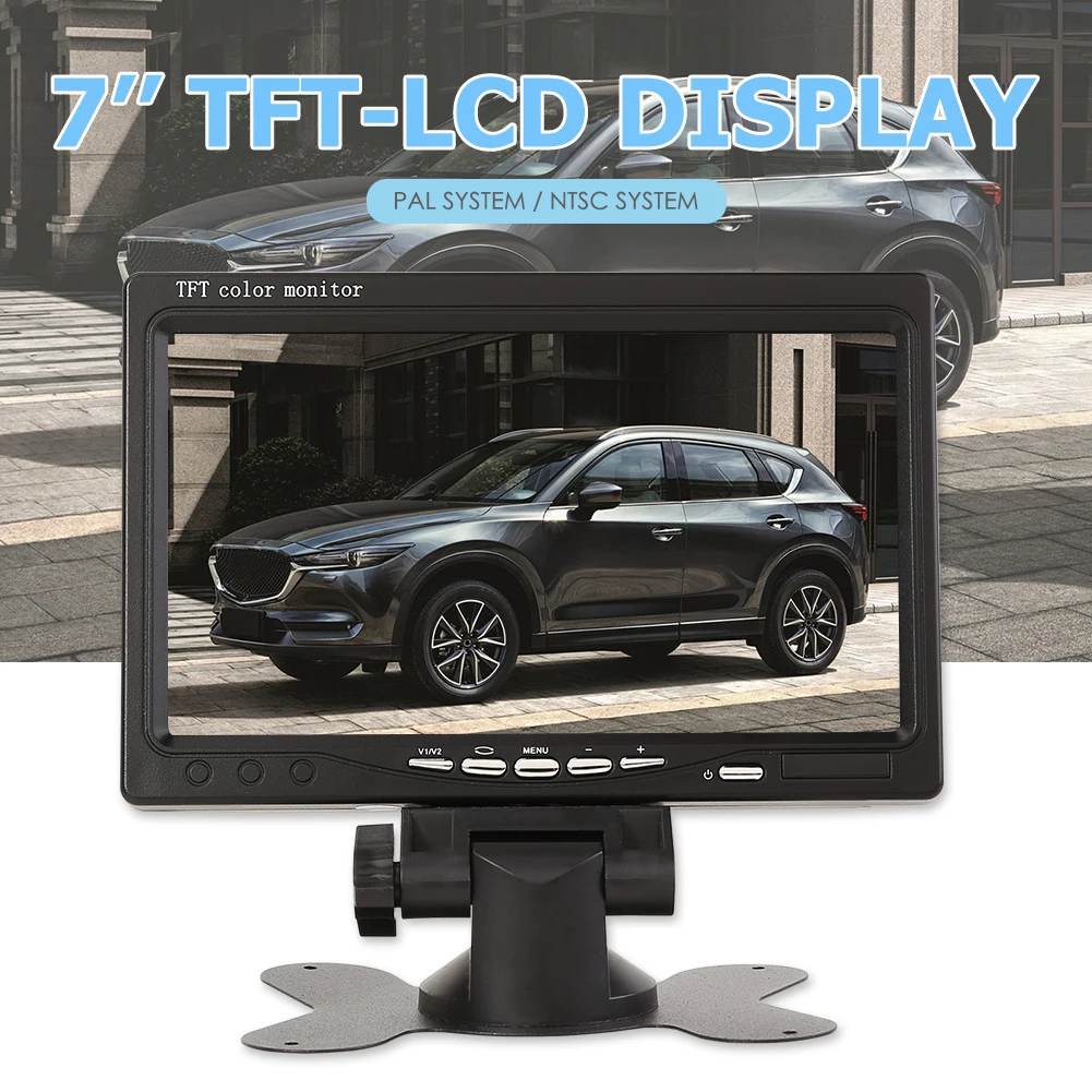 ABS Car Monitor portable Rearview Backup Screen with RCA 2 Video Input 18 LED Rearview Camera Automotive Electronics
ABS Car Monitor portable Rearview Backup Screen with RCA 2 Video Input 18 LED Rearview Camera Automotive Electronics