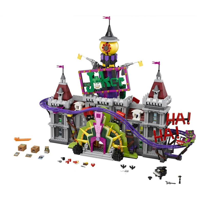 3616pcs The Joker's Manor Model Building Block Movie Series Figures Bricks Sets Toys Birthday Gifts for Children Kids
3616pcs The Joker's Manor Model Building Block Movie Series Figures Bricks Sets Toys Birthday Gifts for Children Kids