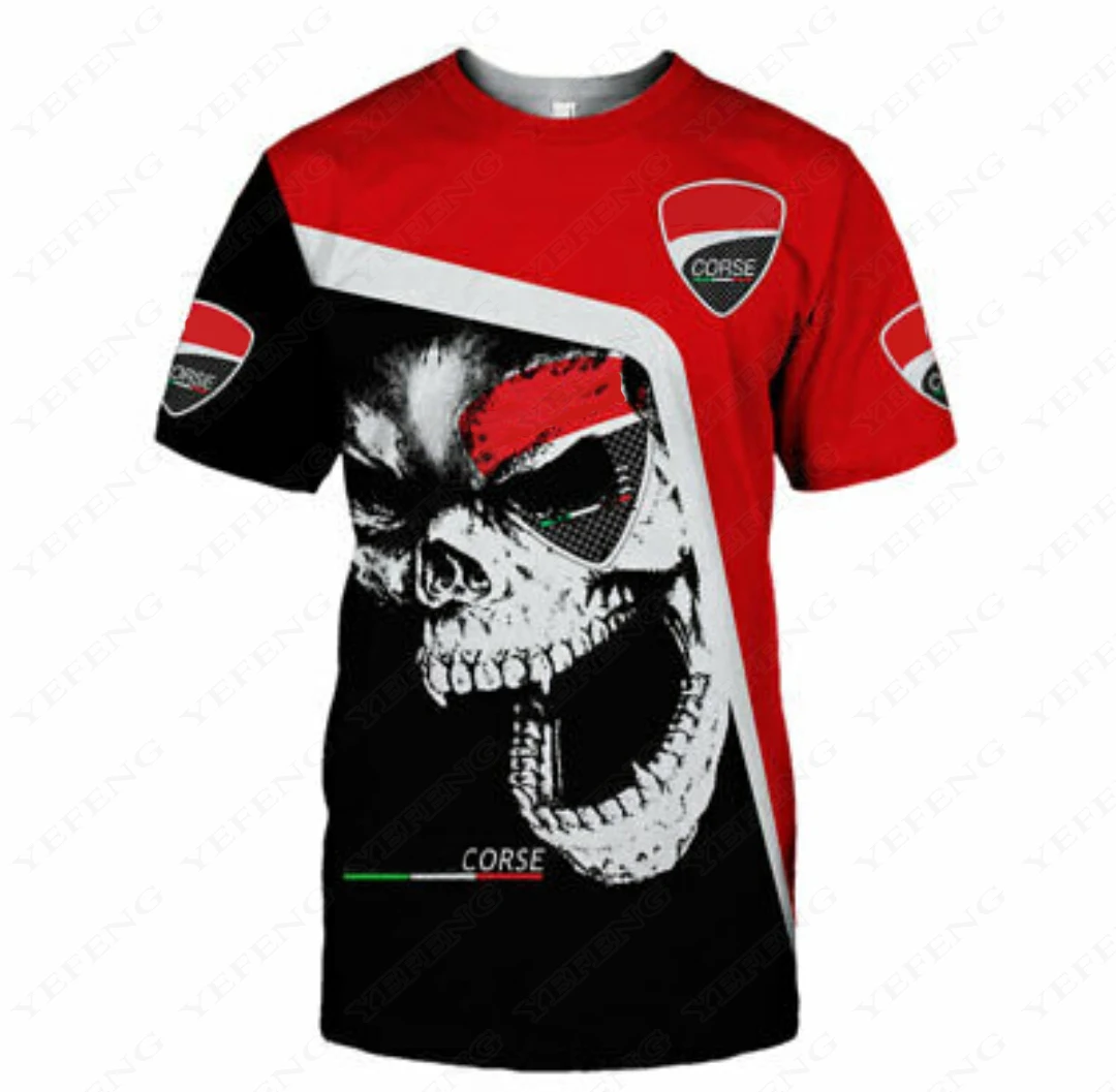 New 2021 Motorcycle Team Racing Riding T-Shirt for Ducati Breathable Clothing Black Red Jersey
New 2021 Motorcycle Team Racing Riding T-Shirt for Ducati Breathable Clothing Black Red Jersey