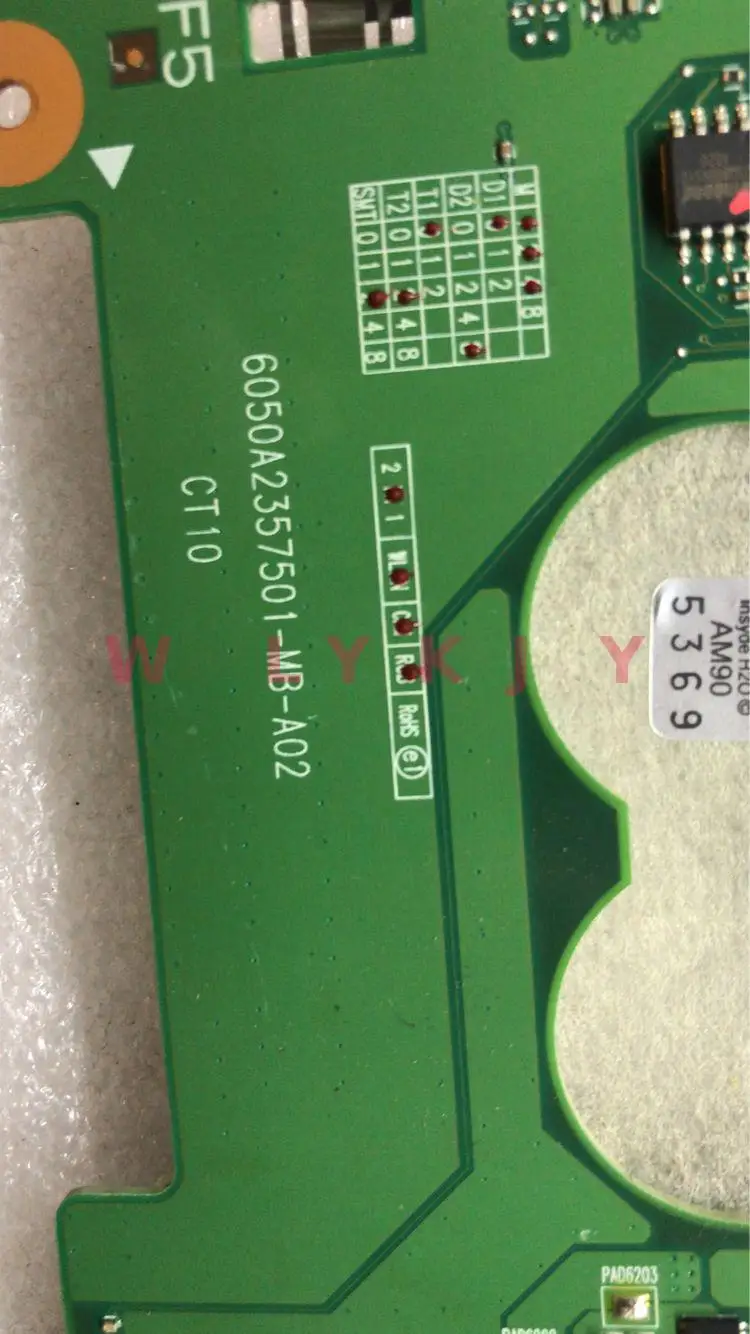 KTUXB 6050A2357501-MB-A02 V000238010 для Toshiba C600 C640 материнская плата ноутбука PGA989 HM55 DDR3 100%
