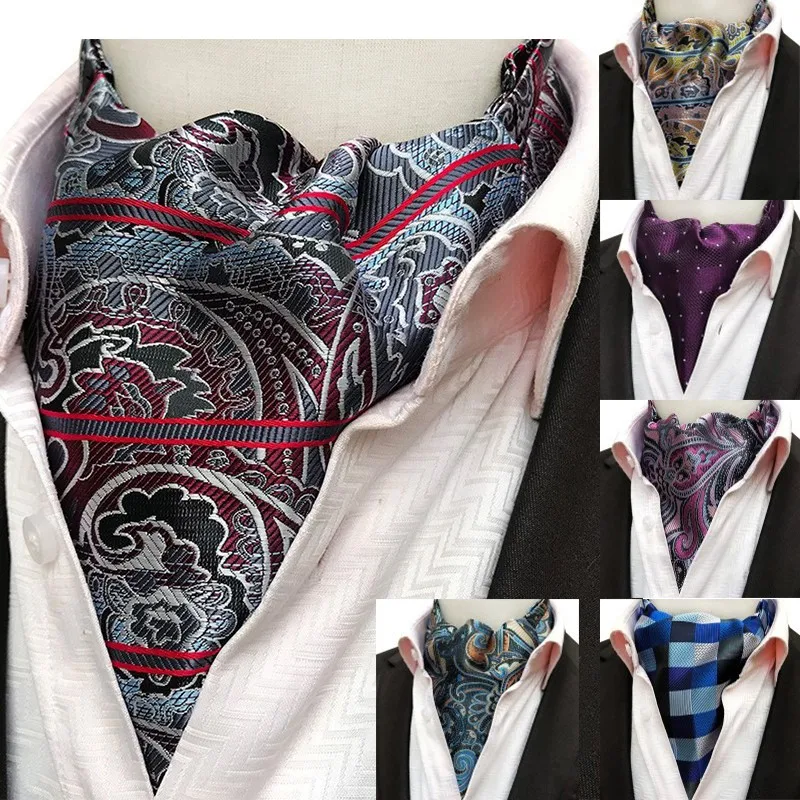 Mens Paisley Silk Floral Vintage Necktie Cravat Tie Necktie Wedding Formal Ascot Scarves Gift
Mens Paisley Silk Floral Vintage Necktie Cravat Tie Necktie Wedding Formal Ascot Scarves Gift
