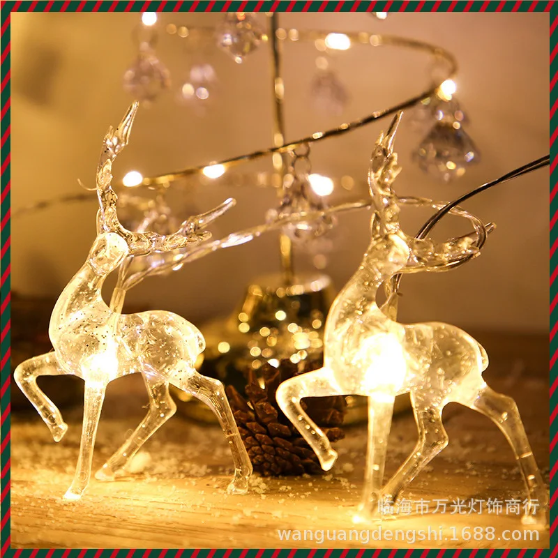 Orange Christmas Elk Light Led Sika Deer String Light for Party Holiday Garden Garland Christmas Decor Home Outdoor Festoon Bulb
Orange Christmas Elk Light Led Sika Deer String Light for Party Holiday Garden Garland Christmas Decor Home Outdoor Festoon Bulb