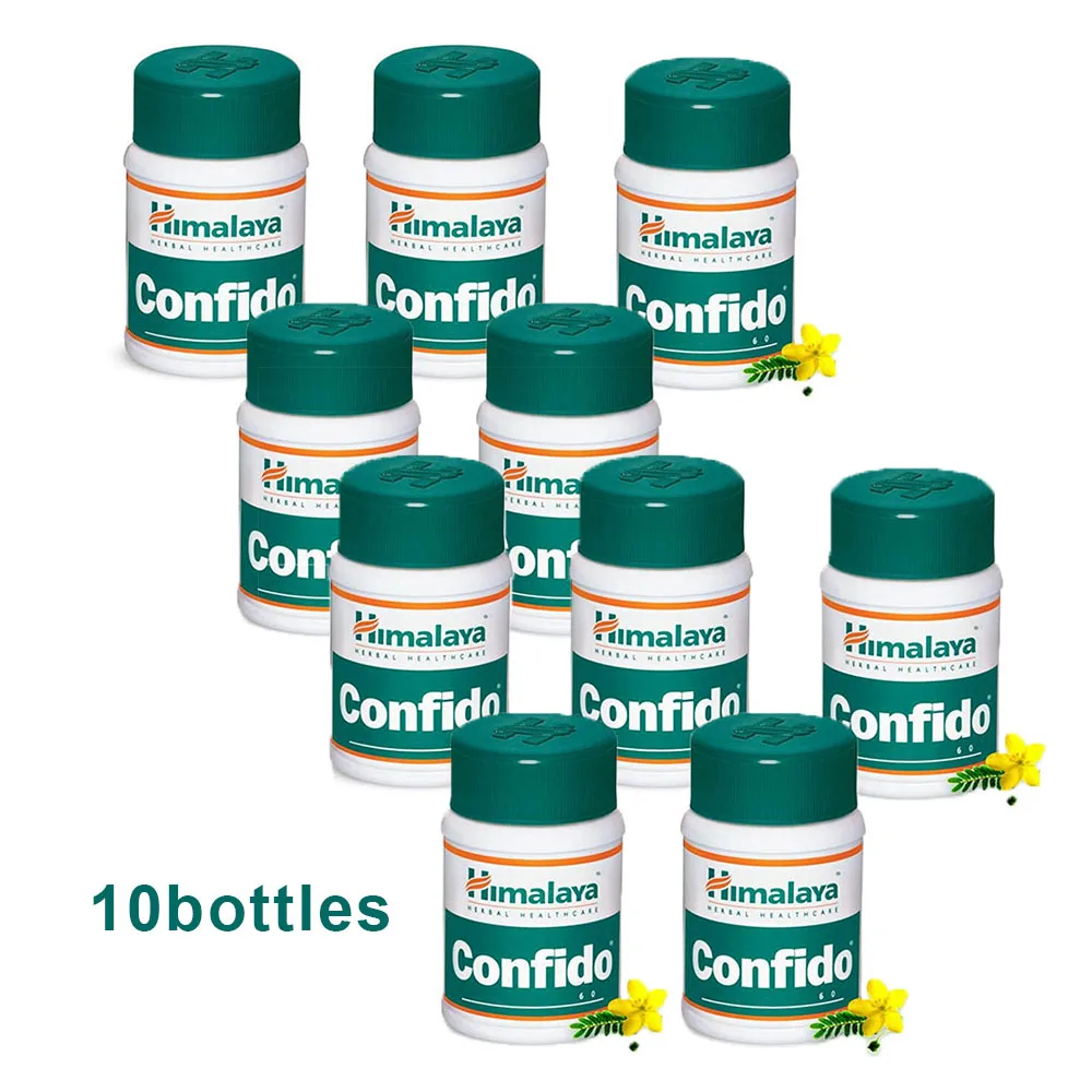 10 bottles HIMALAYA Confido Improve Men's Self-Confidence Help Pregnancy And Improve The Quality Of Sperm Vitality 60Tabs/bottle
10 bottles HIMALAYA Confido Improve Men's Self-Confidence Help Pregnancy And Improve The Quality Of Sperm Vitality 60Tabs/bottle