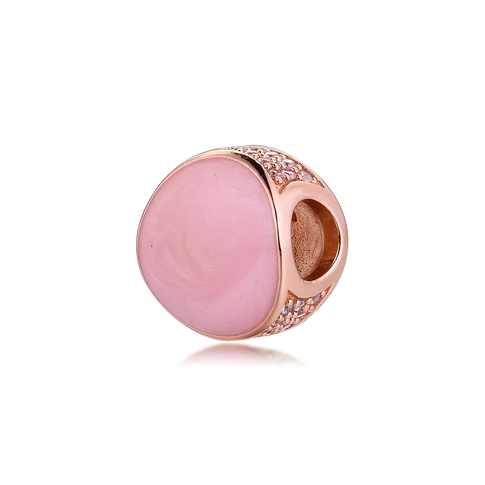 Woman DIY Charms Pink Swirl Charm Rose Gold Jewelry Fits Original Snake Chain Bracelets 2021 Valentine's
Woman DIY Charms Pink Swirl Charm Rose Gold Jewelry Fits Original Snake Chain Bracelets 2021 Valentine's