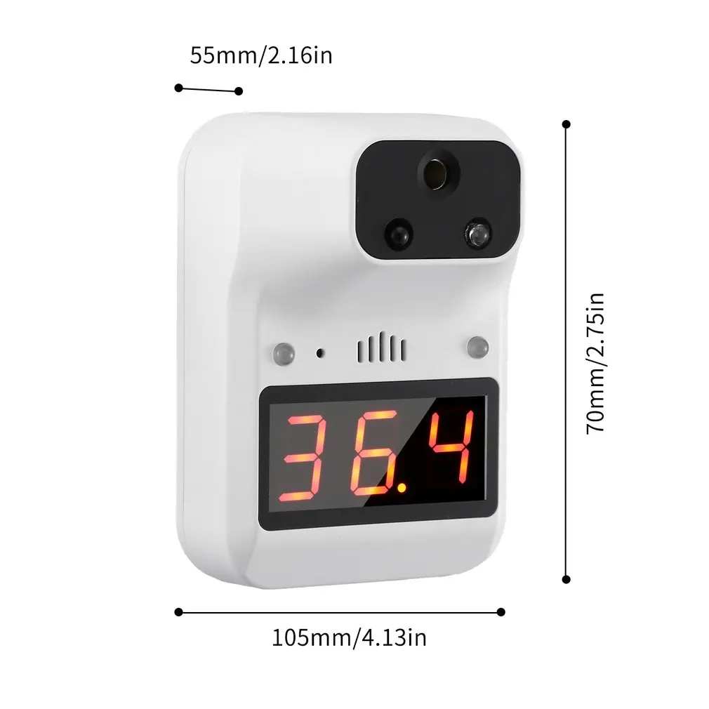Mini Fixed K3+ Infrared Thermometer Non-Contact Wall-Mounted Automatic Induction High-Precision Thermometer
Mini Fixed K3+ Infrared Thermometer Non-Contact Wall-Mounted Automatic Induction High-Precision Thermometer