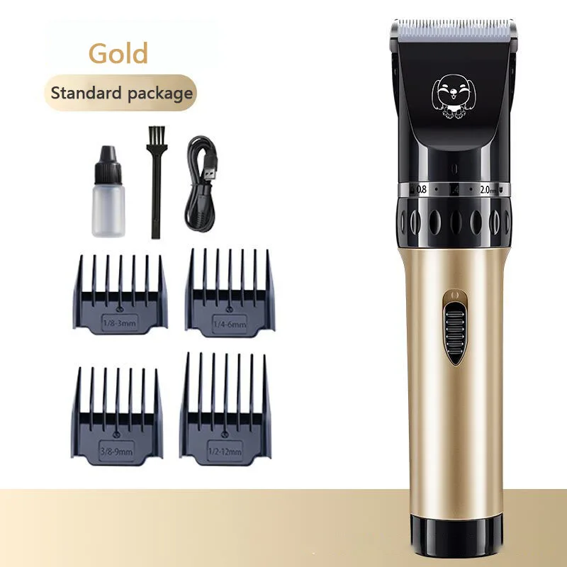 Electrical Dog Hair Trimmer Rechargeable Low-noise Cat Dog Hair Trimmer Pet Hair Clipper Remover Grooming Pets Haircut Machine
Electrical Dog Hair Trimmer Rechargeable Low-noise Cat Dog Hair Trimmer Pet Hair Clipper Remover Grooming Pets Haircut Machine