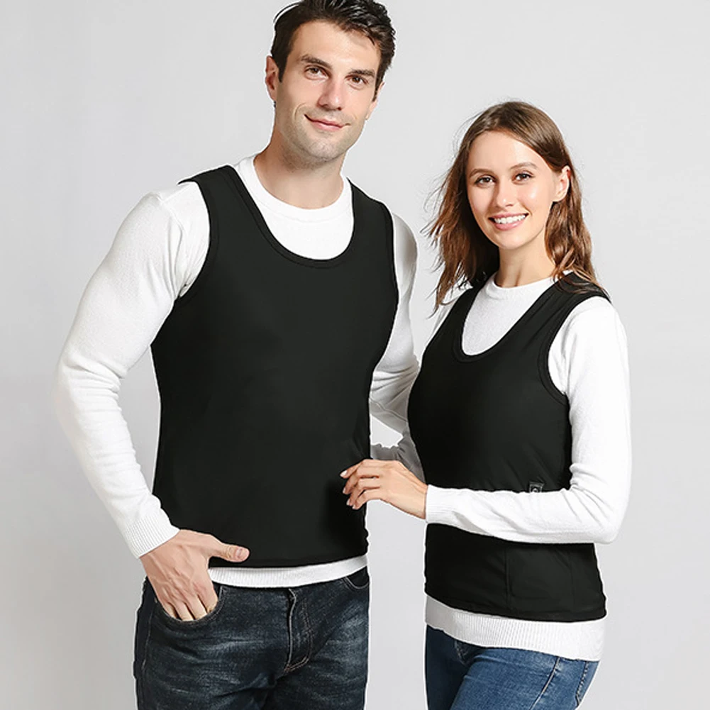 1pcs USB Smart Electric Heated Vest Warm 3 Adjustable Temperature Abdomen Back Heating Jacket For Outdoor Hiking Cycling Skiing
1pcs USB Smart Electric Heated Vest Warm 3 Adjustable Temperature Abdomen Back Heating Jacket For Outdoor Hiking Cycling Skiing