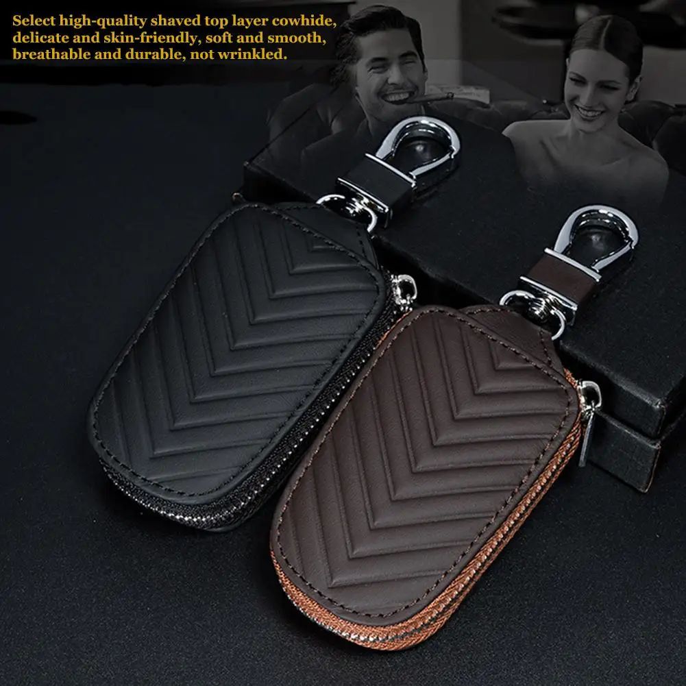 Car Key Bag Men PU Leather Key Wallets Zipper Key Purse Key Cover Hanging Waist Leather Zipper Bag Universal Leather Key Cover
Car Key Bag Men PU Leather Key Wallets Zipper Key Purse Key Cover Hanging Waist Leather Zipper Bag Universal Leather Key Cover