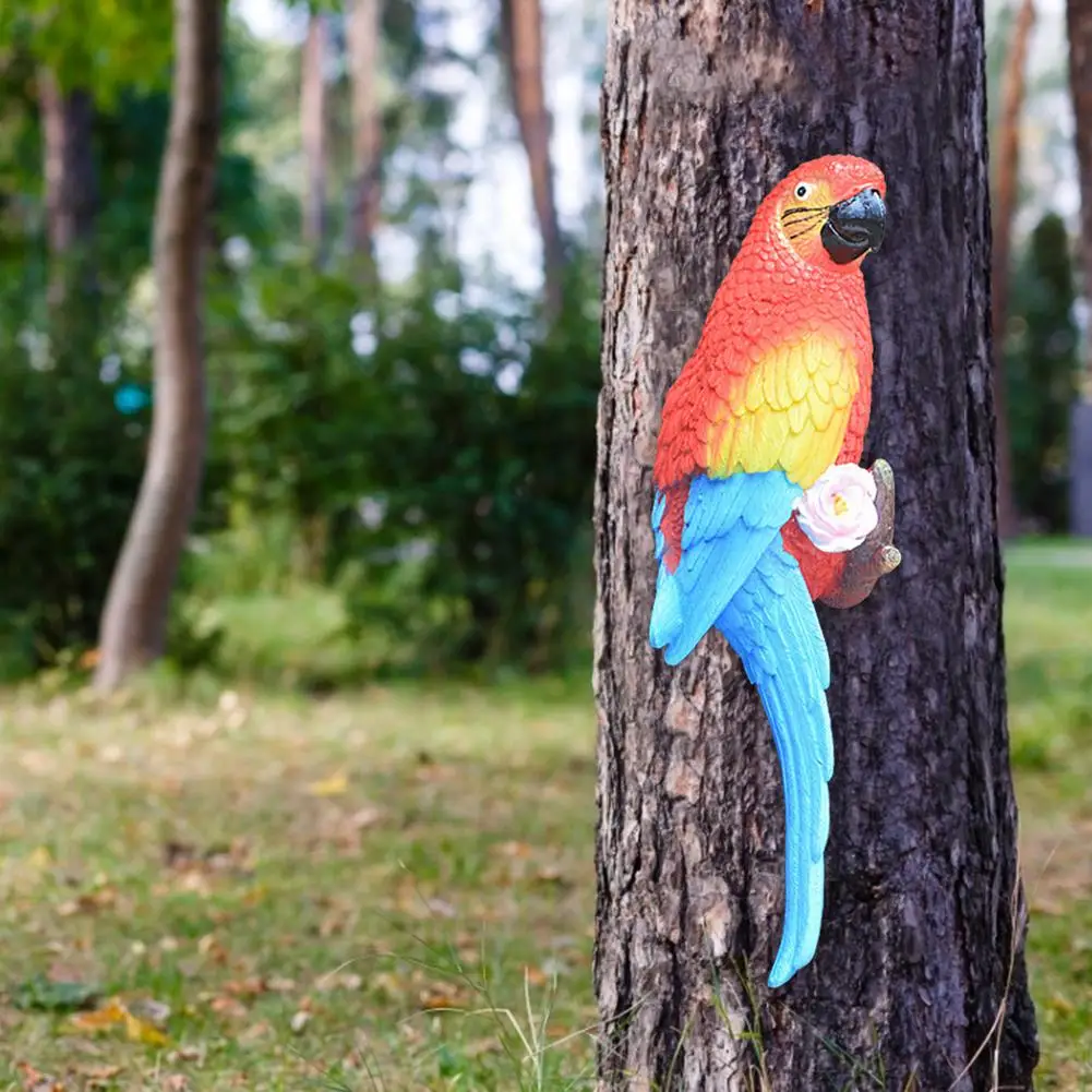 Resin Parrot Ornament Realistic Resin Parrot Garden Ornaments Wall Mounted Parrot Statue For Home Garden Park Tree Fence Porch
Resin Parrot Ornament Realistic Resin Parrot Garden Ornaments Wall Mounted Parrot Statue For Home Garden Park Tree Fence Porch