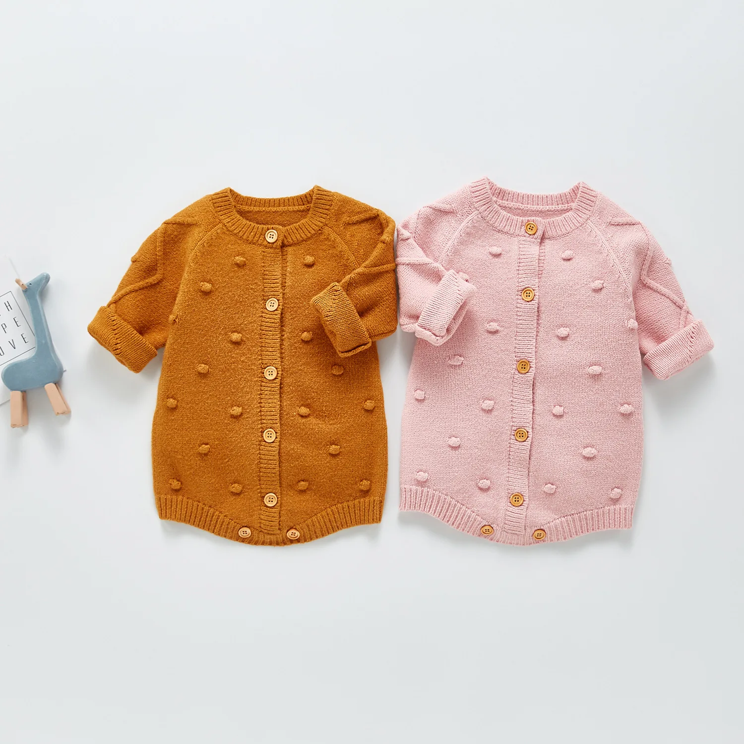 2021 New Baby Girl Baby Boy Casual Long-sleeved Knitted Jumpsuit Fashion Solid Color Round Neck Triangle Male Baby Jumpsuit
2021 New Baby Girl Baby Boy Casual Long-sleeved Knitted Jumpsuit Fashion Solid Color Round Neck Triangle Male Baby Jumpsuit