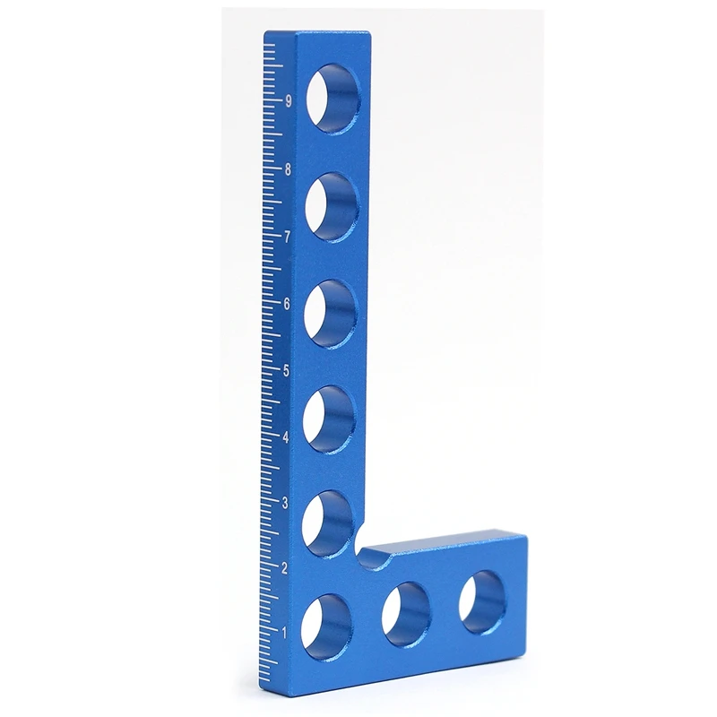 90 Degree Positioning Squares Aluminium Alloy Right Angle Clamps,Woodworking Carpenter Corner Clamping Square for Cabinets Blue
90 Degree Positioning Squares Aluminium Alloy Right Angle Clamps,Woodworking Carpenter Corner Clamping Square for Cabinets Blue