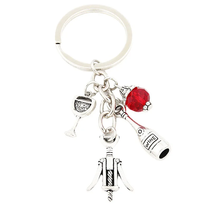 2021 New Wine Glass Corkscrew Wine Red Orb Key Chain Pendant Alloy Keychain Accessories Factory Direct Sales
2021 New Wine Glass Corkscrew Wine Red Orb Key Chain Pendant Alloy Keychain Accessories Factory Direct Sales